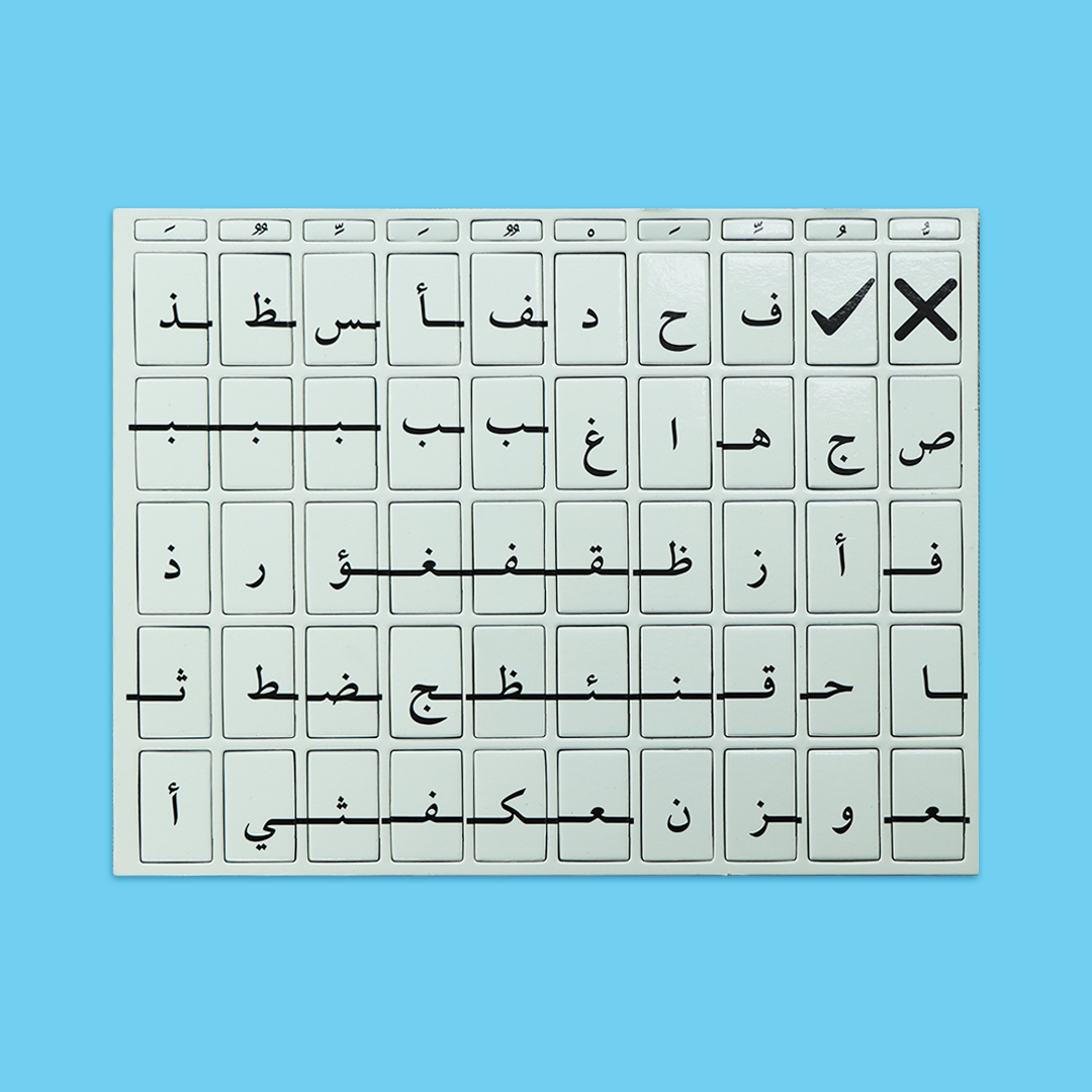 محتوى بصري يساعد الأطفال على التمييز بين مواضع الحروف