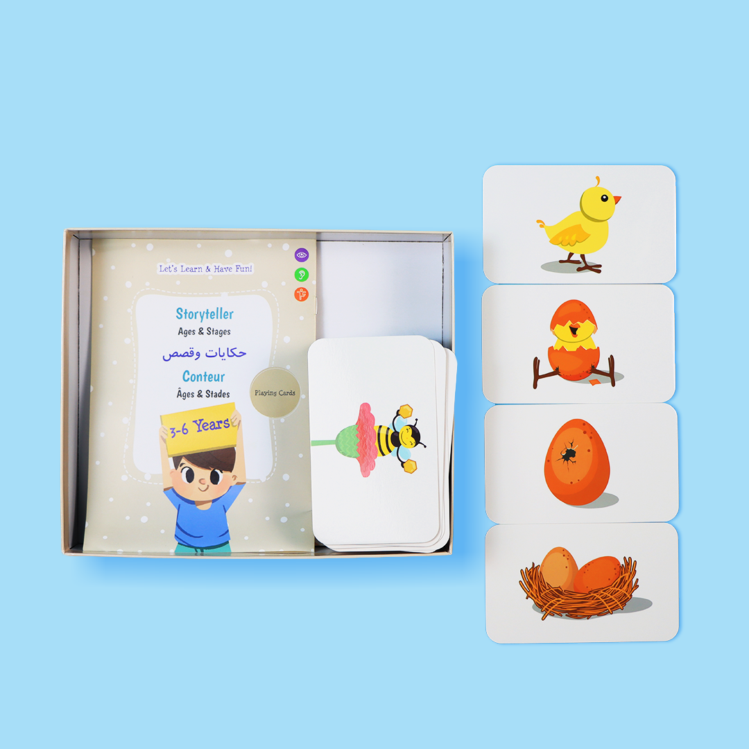  حقيبة مونتيسوري التعليمية الأولى: حكايات وقصص – الصندوق 
