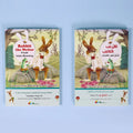 The Rabbit Writer: Mongolia Flowers Bloom – Arabic and English book covers side by side